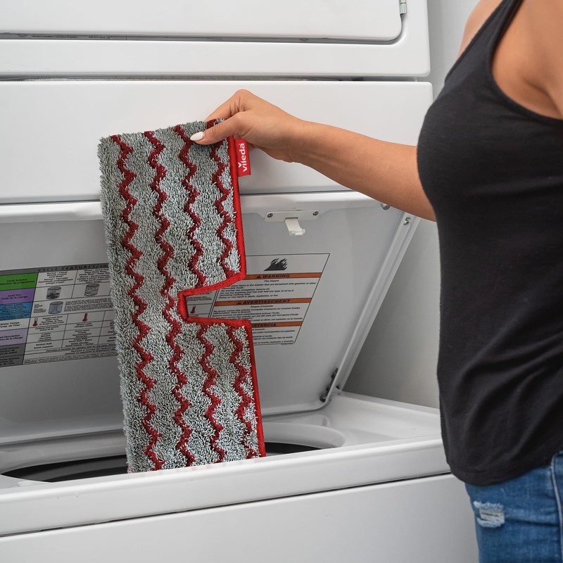 Vileda ProMist MAX Microfibre Scrub Pad Mop Head (1 Pack)