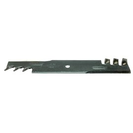 Technology Parts Store 3PK Heavy Duty Super Strength Toothed Mulching Mower Blade 483317 Size: 18" x 2-1/2", Center Hole: 5/8" Compatible with Scag 36" and 52" Deck