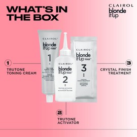 Clairol Blonde It Up Crystal Glow Toner Kit - Luminous Pearl