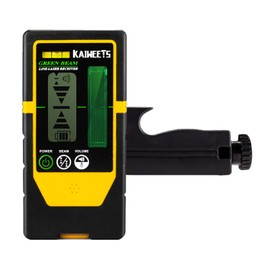KAIWEETS Laser Detector Receiver for 3 x 360 Laser Leveler KT360A with Fixed Bracket