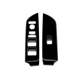 OKAYOHINN FDF-BLSJB New Freed GT Type Dedicated Power Window Switch Cover Door Window Button Door Switch Panel Interior Parts Accessories ABS Material 2PCS Honda Freed GT June 2024 - Present [Piano