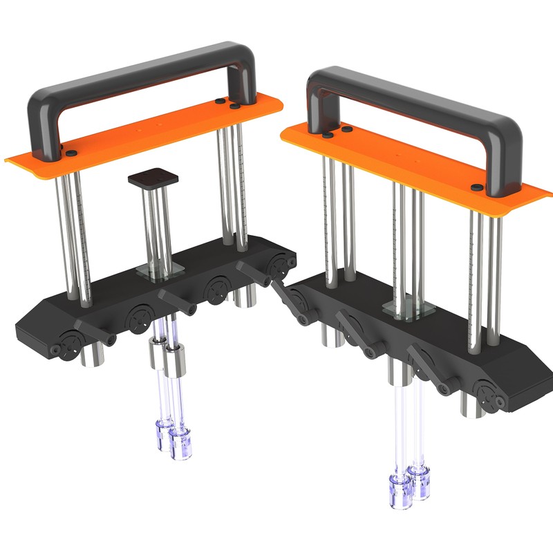 NyVoozy Three-Station Edge Roller Bender for bending metal roofing materials