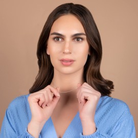 PORI JEWELERS 925 Sterling Silver Italian Magic Snake Chain Necklace - 16"-30" (30, Silver, 0.85MM)