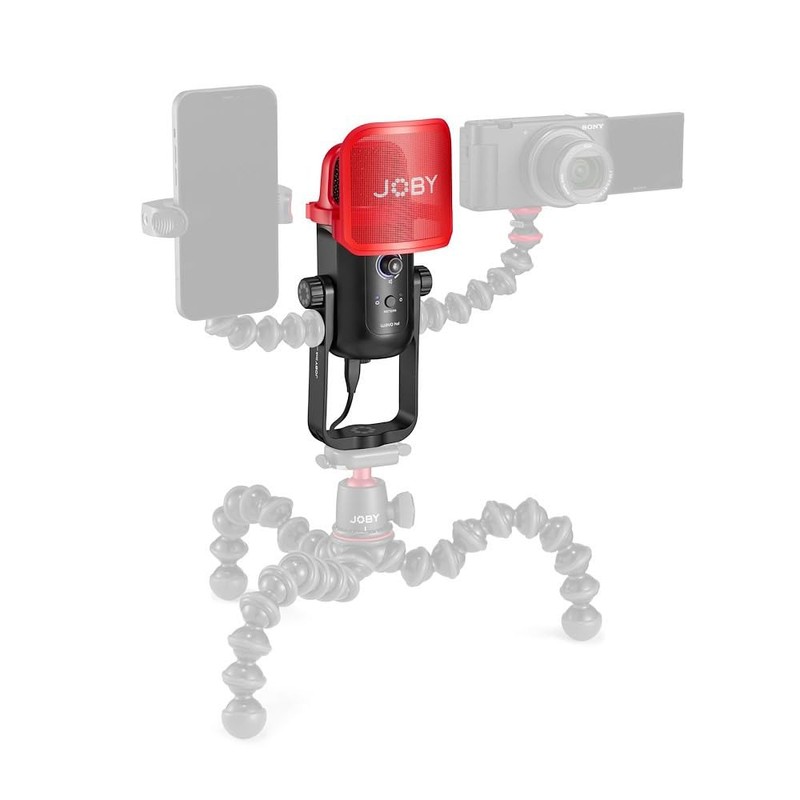 JOBY Wavo POD USB Condenser PC Microphone for Podcasting, Streaming,