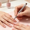 1Pcs Dual‑Ended Builder Gel Brush, Nail Art Brush for Polygel