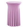 30 inches 32" Highboy Cocktail Round Stretch Spandex Table Cover