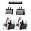 MATEIN Laptop Tote Bag with Insulated Lunch Compartment, 15.6 Inch