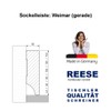 Skirting Boards in Stainless Steel Look - MDF Profiles &