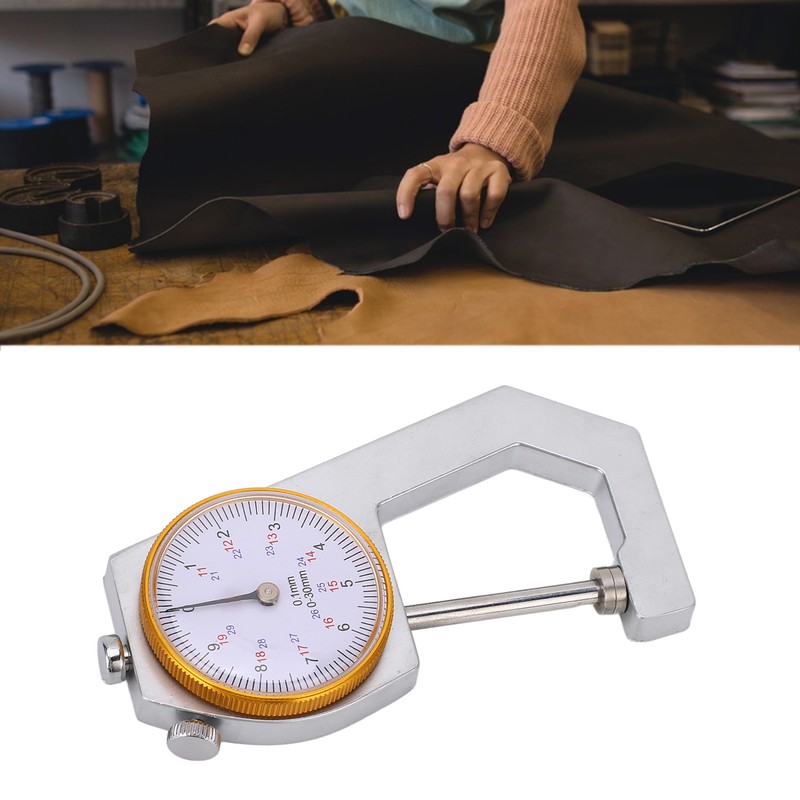 Flat Head Thickness Gauge High Accuracy Pocket Thickness Measuring Tool