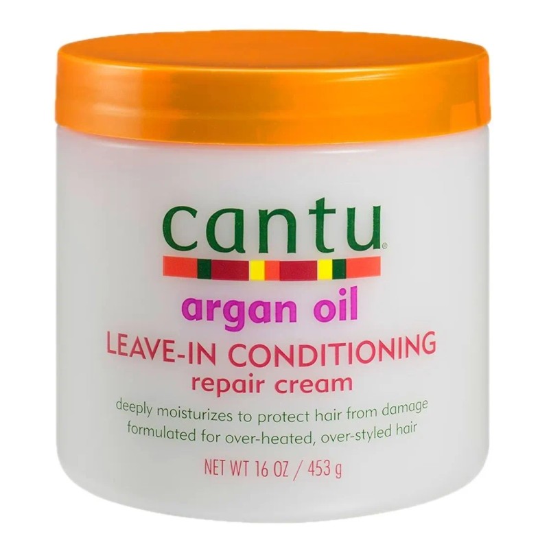 Crema Reparadora Cantu Aceite De Argan Oil Leave-in 453 G