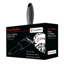Smartek Lint Rollers For Clothes Two Refills, Pet Dog Hair Remover, Reusable Extra Sticky, 180 Sheets