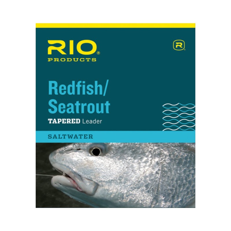 Rio Redfish/Seatrout Leader 9ft 16lb, 3 Pack