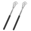 2 PCS Back Scratcher Extendable, Stainless Steel Back Scratcher for