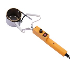 Lead Melting Pot Kit, 380W Electric Metal Melting Furnace with Crucibles - Ideal for Bullet & Fishing Weight Molds, Metal Pendants, and DIY Crafts