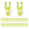 Prywog Pack-30 Car Fender Buckle Clip Fastening Set, 0.31" x