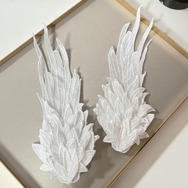 White Angel Wing Hair Clips Hair Accessories Angel Demon Hair Barrettes Lolita Headwear Wings Cosplay Costume Headpieces for Girls Women
