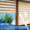 uxcell Blind Wand Replacement, 1Pcs 12" Long Plastic Blind Tilt