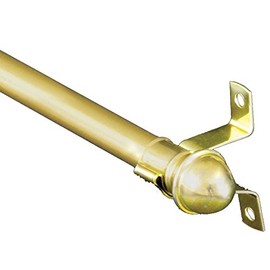 Kenney Manufacturing KN387/3 Accessories, 48" - 84", Brass