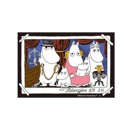 Moomin [Big Sticker] Die Cut Vinyl Sticker/Family Photo Scandinavia