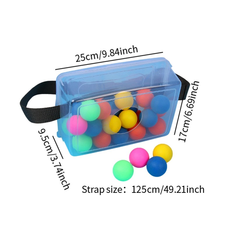 MagiDeal Shaking Balls Game Box Funny Sturdy Adjustable Strap Sports