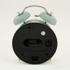 Fuji Boeki Table Clock, Pale Blue, Width 4.6 x Depth