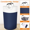 BlissTotes Laundry Hamper 90L Blue