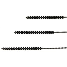 3 x Piebert Cleaning Brush 2 mm Diameter for Coffee Spout | For Cleaning Clogged Spout / Distributor | Universally Compatible / Replacement Part for All Fully Automatic Coffee Machines