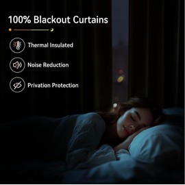 100% Blackout Shield Linen Pinch Pleated Curtains Blackout, Pleated Drapes with Hooks 105 Inch Long 2 Panels Set, Linen Blackout Curtains for Bedroom & Living Room, 40" W x 105" L, Faux Linen