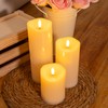 Outdoor Flameless Candles with Remote Timer - Waterproof Realistic Flickering