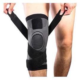 Rodillera Elástica De Compresión, De Grado Médico, 2 Piezas                                                                                           