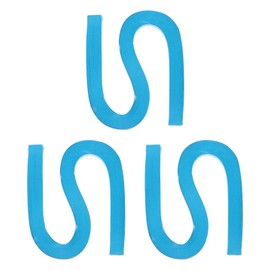 PATIKIL 360pcs Quilling Paper Strips Paper Flowers Quilling Kits 3/8"(10mm) Origami Paper for Adults Beginner Art Craft, 21"(54cm) Lake Blue