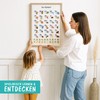 SpecialMe® Alphabet Poster for Children Learning Poster Letters Numbers ABC