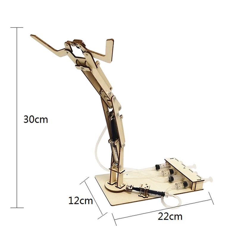 Hydraulic Mechanical Arm DIY Models Building Toy Science Educational Model