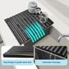 Silicone Dish Drying Mats for Kitchen Counter, 3 Pcs Non-Slip