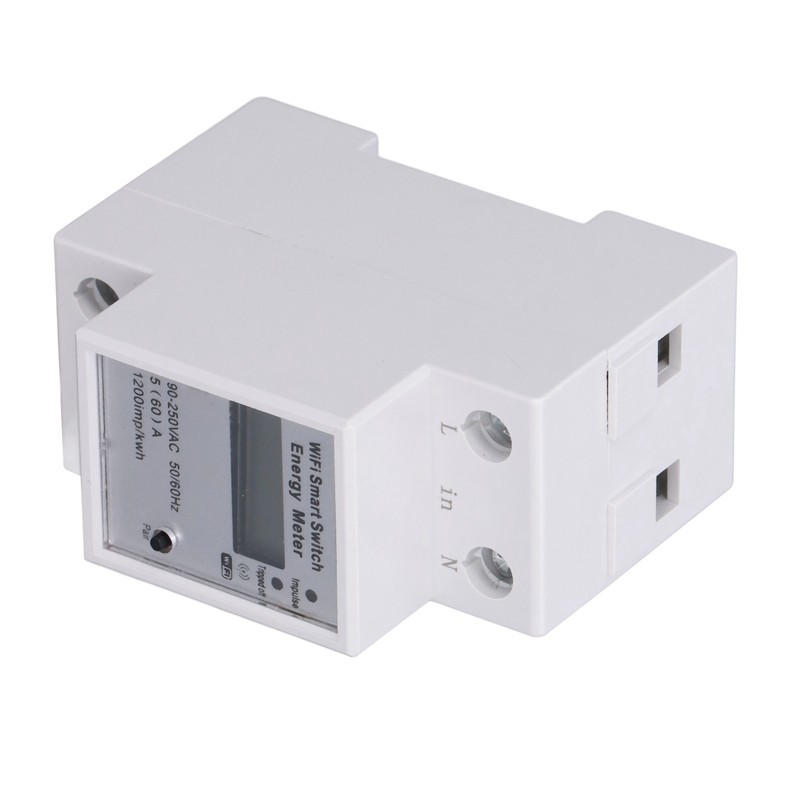 WIFI Smart Energy Meter LCD Display Household for Tuya 1