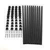 Titan Snap 'n Lock Baluster Kits - Square - Alum