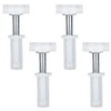 BOXOB 4pcs Bi-Fold Door Top Roller Guide Wheel and Top