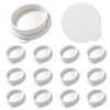 Aocies 12 Pcs Pod Caps Compatible with Gardyn, White