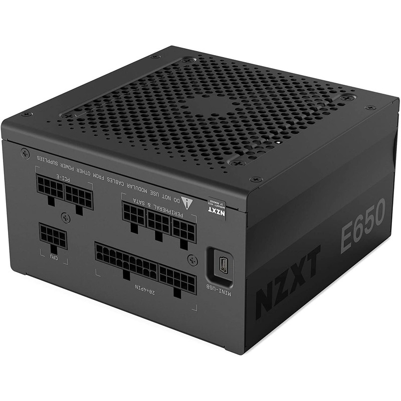 NZXT E650 650-Watt ATX Power Supply PSU Fully Modular 80