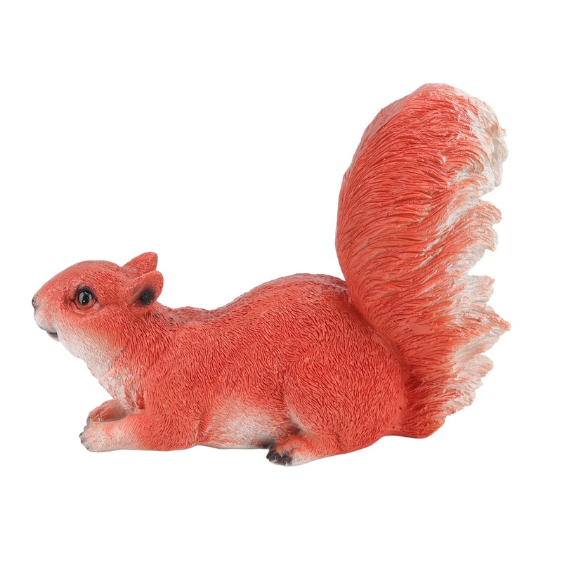 Resin Squirrel Figurine Statue Garden Landscape Decoration Animals Ornaments for