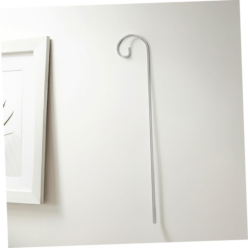 VINTORKY Elegant Shepherd Hooks 10 Pack Metal Garden Hanger Lantern