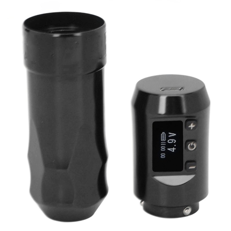RCA Rotary Tattoo Machine Professional LCD Display 2400mAh Battery Coreless