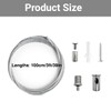 6 Pack 3ft Hexagon LED Lights Lighting Suspension Cables Kit