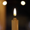 Da by Flameless Candles,New 3D Flame Technology Window Candles, Ivory