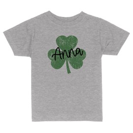 Shamrock Anna Toddler Kids T-Shirt 3T Heather Grey