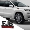 FJB Edition Car Emblem, 3D Letters FJB Car Edition Emblem,