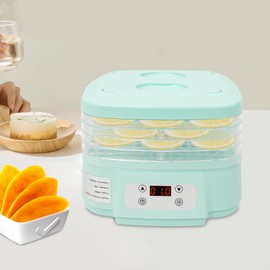 DDBESSIC 5 Tiers Food Dehydrator, LED Display Freeze Dryer Machine for Home Use, Adjustable Temperature Candy Freeze Drying Machine with Timing for Fruits, Vegetables, Meats