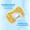 Dr. Brown's Advantage One-Piece Silicone Baby Pacifier, Fully Symmetrical Soother,