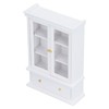 1: 12 Dollhouse Furnitures Miniature Wood Simulation Cabinet Bookcase Bookshelf