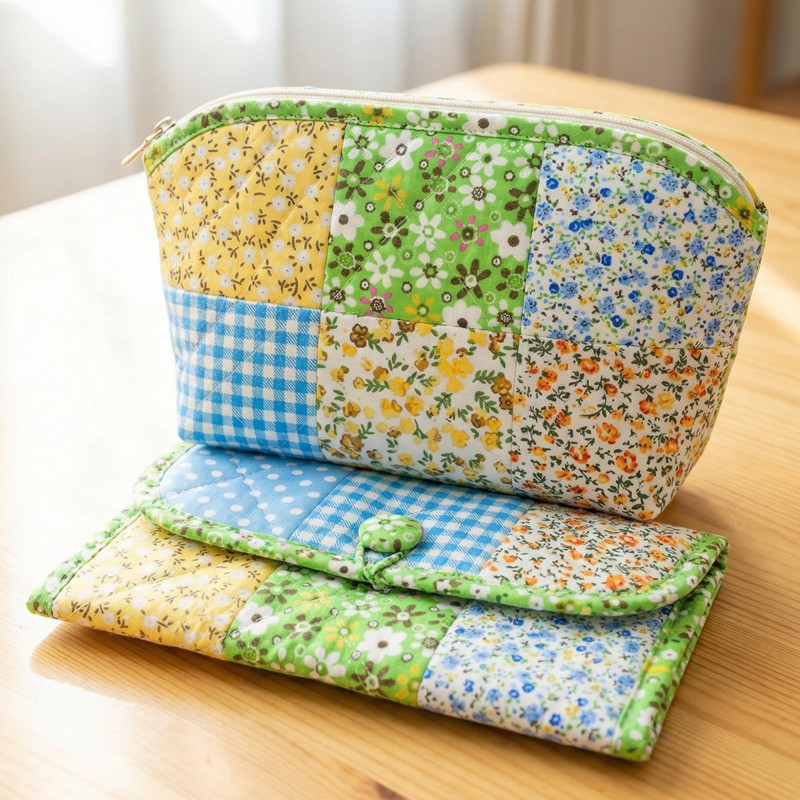 Ckhoid 100 Pcs 10 x 10 Inches Cotton Fabric Squares